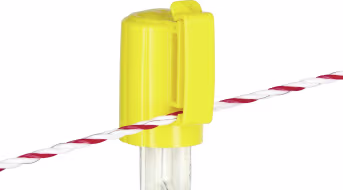 Produktbild: Ako Kopfisolator T-Post gelb 10 St. 441253
