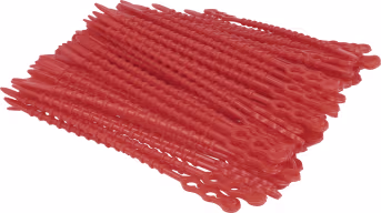 Produktbild: Blitzbinder 120 x 3,5 mm, rot, 100 St.