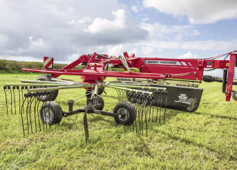 Lifestyle: Massey Ferguson Schwader MF RK 2 Kreisel, Schwad mittig
