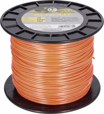 Produktbild: Mähfaden Alucut 3,0 mm/240 m rund, orange, Spule