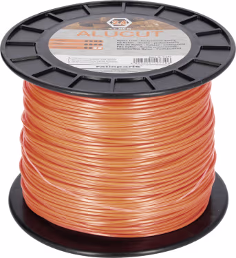 Produktbild: Mähfaden Alucut 2,4 mm/360 m 6-Kant, orange, Spule