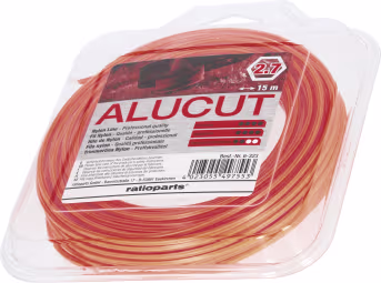 Produktbild: Mähfaden Alucut 2,7 mm/15 m 6-Kant, orange, SB-Karte
