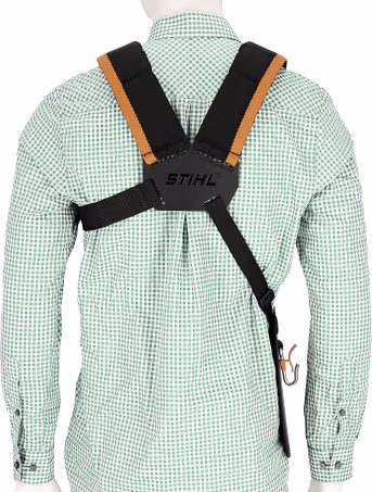Produktbild: STIHL Doppelschultergurt für Motorsensen, mit Standardhaken
