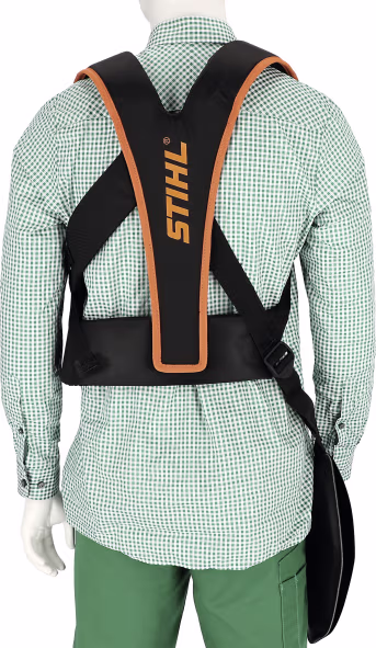 Produktbild: STIHL Doppelschultergurt Advance für Motorsensen, mit Standardhaken