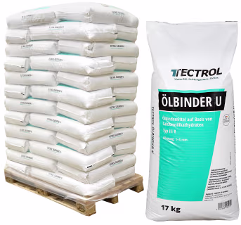 Produktbild: TECTROL ÖLBINDER U 36 x 40 l Palette Ölbindemittel, Universal, Typ III R, für Werkstätten, Öle, Altöle, Fette