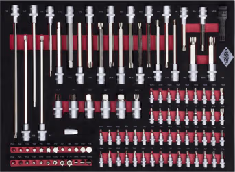 Set: Airpress Werkzeugwagen 250-teilig