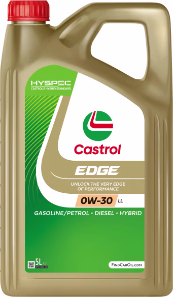 Produktbild: Castrol EDGE 0W-30 LL SAE 0W-30 Motoröl, Leichtlauföl, für PKW