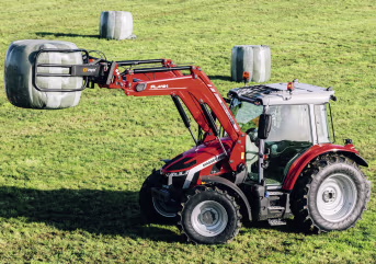 Produktbild: Massey Ferguson Traktor MF 5S.115 85 kW (115 PS) bei 2.000 min⁻¹ inkl. Frontlader MF FL.4121
