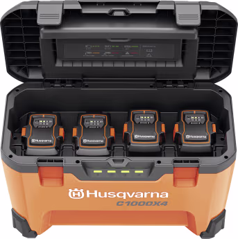 Produktbild: Husqvarna® Akku-Ladebox C1000X4 mit 4 Akkus