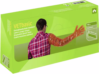 Produktbild: KERBL Einmalhandschuhe VETbasic 100 St.