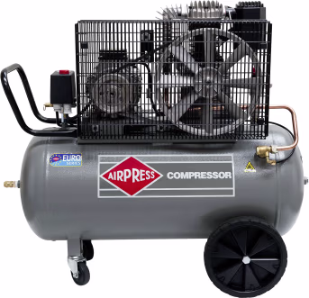 Produktbild: Airpress Kompressor HK 425-90 Pro 90 l-Behälter, Abgabeleistung 280 l/min, 10 bar, 360601
