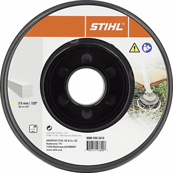 Produktbild: STIHL Mähfaden viereckig 3,0 mm/168 m, gelb, 0000 930 2619