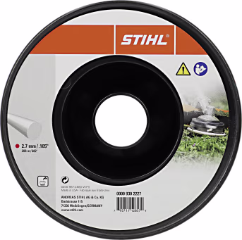 Produktbild: STIHL Mähfaden rund 2,7 mm/215,0 m, rot, 0000 930 2227