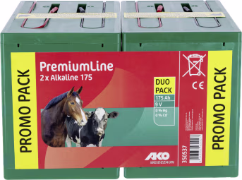 Produktbild: Ako Weidezaunbatterie Premium Line 9 V/175 Ah Alkali/Mangan, 2 St. 350537