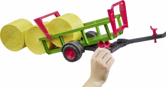 Produktbild: Bruder® Modell Rundballensammler mit 3 Rundballen 1:16