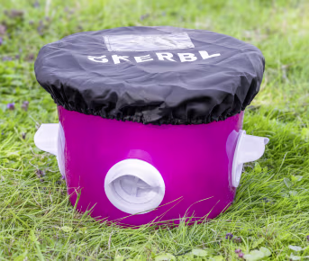 Produktbild: KERBL Futtereimer 12 l, pink, transparent