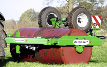 Produktbild: Düvelsdorf Wiesenwalze Green Roller Classic, mit Fahrwerk ungebremst, Zugdeichsel