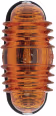 Produktbild: Hella® Blinkleuchte oval mit orangefarbener Lichtscheibe, 83 x 40 x 41 mm
