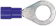 Produktbild: Herth + Buss Ringkabelschuh blau 1,5 – 2,5 mm², Ø 8,4 mm, verzinnt, teilisoliert, 50 252 124