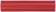 Produktbild: Herth + Buss Stoßverbinder Kabel 0,5 – 1 mm², verzinnt, isoliert, rot, 50 252 540