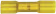 Produktbild: Herth + Buss Stoßverbinder Crimpseal II Kabel 3 – 6 mm², isoliert, gelb, 50 252 554