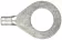 Produktbild: Herth + Buss Ringkabelschuh 1 – 2,5 mm², Ø 10,5 mm, verzinnt, 50 251 025