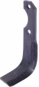 Technische Zeichnung: Industriehof® Fräsmesser links/rechts 170 x 72 x 6 mm, Bohrung 9 mm, für Bertolini