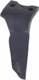 Technische Zeichnung: Industriehof® Kreiseleggenzinken 100 x 275 x 15 mm für Kreiselegge Howard
