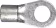 Produktbild: Herth + Buss Ringkabelschuh 16 – 25 mm², Ø 10,5 mm, verzinnt, 50 251 252