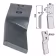 Produktbild: Industriehof® Rotorzinken links/rechts 235 x 60 x 12 mm, Bohrung 16,5 mm für Howard