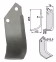 Produktbild: Industriehof® Fräsmesser links/rechts 205 x 70 x 6 mm, Bohrung 12,5 mm, für Dondi, Goldoni