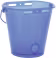 Produktbild: KERBL Kälbertränkeeimer 8 l rund 1 x Eimer/ohne Ventil/Sauger, Kunststoff (lebensmittelecht), blau