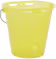 Produktbild: KERBL Kälbertränkeeimer 8 l rund 1 x Eimer/ohne Ventil/Sauger, Kunststoff (lebensmittelecht), gelb
