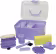 Set: KERBL Putzbox lila für Kinder, 8-teilig, 321765