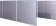 Produktbild: KGT Seitenelement AVB klein silber, metallic