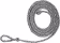 Produktbild: KERBL Kälberstrick 180 cm, 8 mm, mit kleiner Schlaufe, Jute-Polypropylen-Mischung