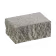 Produktbild: casafino Gartenmauer Beton Domizilmauer hellgrau Abdeckendstein groß 30 x 20 x 14 cm