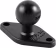 Produktbild: RAM® MOUNTS Basisplatte Diamond mit B-Kugel 25,4 mm/1 Schraubmontage, Trapez, RAM-B-238U