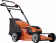 Produktbild: Husqvarna Akku-Rasenmäher LC 142i in Orange-Schwarz mit Grasfangkorb, Schnittbreite 42 cm