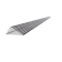 Produktbild: Valut Lüftungsprofil Aluminium gelocht 30 mm x 50 mm 2,5m schwarz beidseitig gelocht