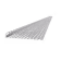 Produktbild: Valut Lüftungsprofil Aluminium gelocht 10 mm x 70 mm 2,5m blank beidseitig gelocht