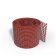 Produktbild: Valut Lüftungsband PVC 100 mm x 5 m, rot, gelocht, Vogelschutzgitter