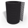 Produktbild: Valut Lüftungsband PVC, Schwarz, 180 mm x 5 m