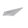 Produktbild: Valut Lüftungsprofil Aluminium gelocht 30 mm x 70 mm 2,5m blank beidseitig gelocht