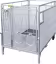 Lifestyle: KERBL Kälberbox mit 1 Liegeplatz, B x H x T innen 103 x 118,5 x 163 cm
