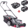 Produktbild: AL-KO Akku-Rasenmäher 382 Li Premium Schnittbreite 38 cm, mit 2 Akkus und Ladegerät, 113844