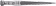 Produktbild: Industriehof® Frontladerzinken M 20 x 1,5 AG, spitz, gerade, für Kverneland