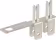 Produktbild: Herth + Buss Sammelschiene ATO 2-polig, mit Anschlusslasche, Steckbreite 6,3 mm, Steckhöhe 0,8 mm