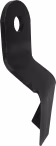 Produktbild: Sauerburger Mulchmesser links 234 x 80 x 10 mm gekröpft und gebogen, für Mulchgerät Castor, 49212