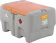 Produktbild: Cemo mobile Diesel-Tankanlage DT-Mobil Easy 440 l mit orangem Deckel und Tragegriffen
